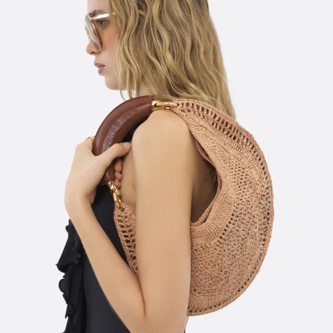 Bag CH. Hot Summer Banana in Raffia