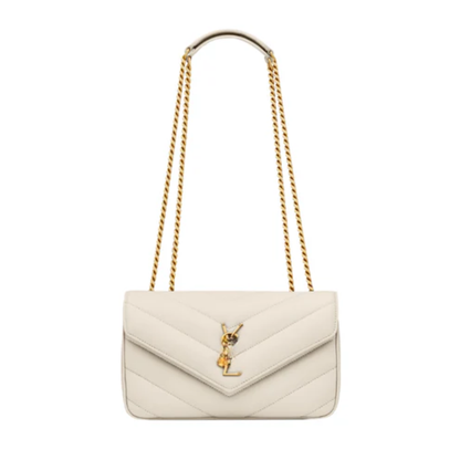 Bag  Small Matelassé Lambskin White – SL