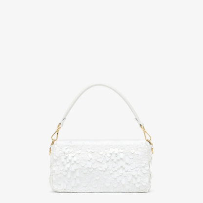 Bag White Sequin Leather – Fnd Btgt